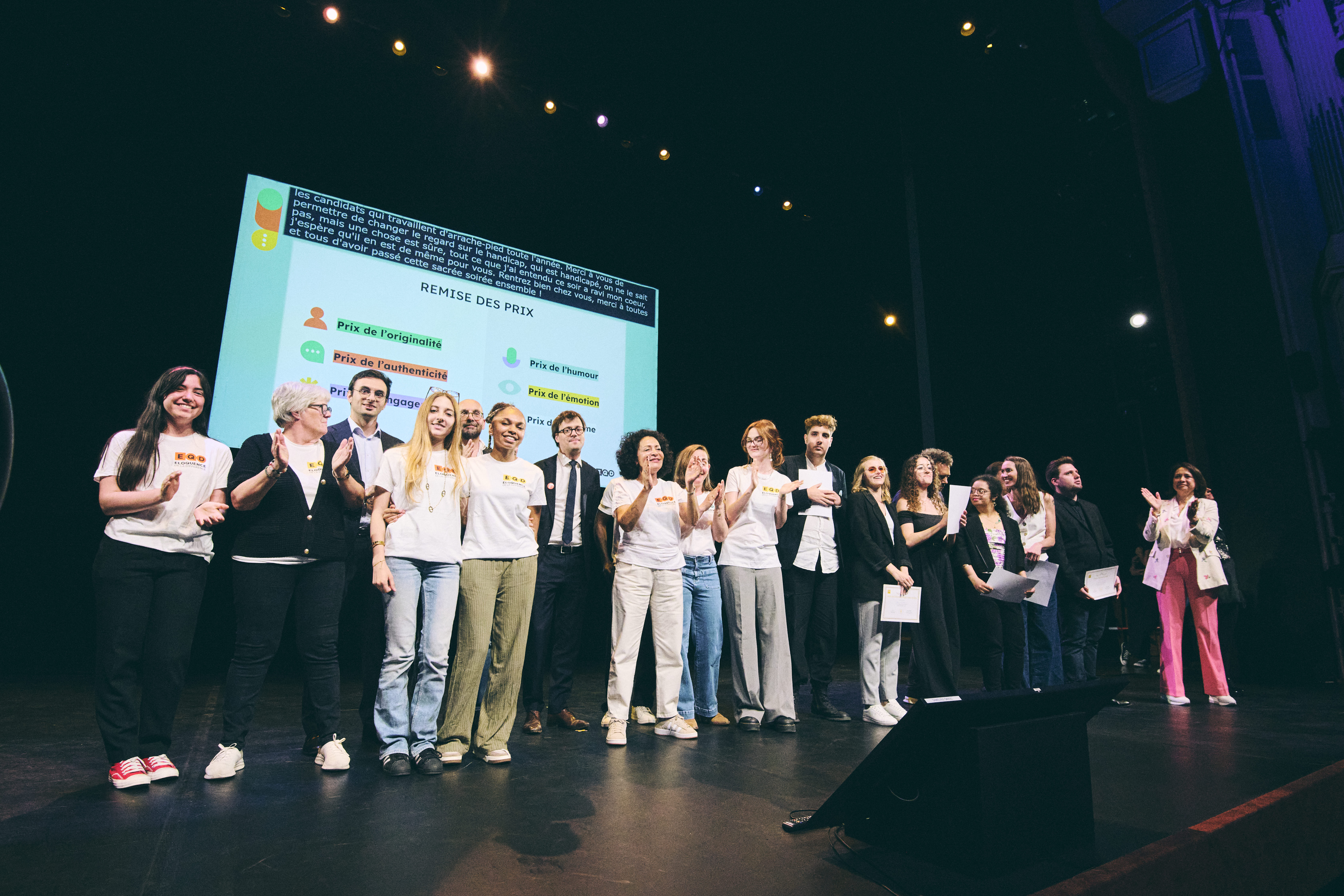 La 4ème édition du concours Tous Éloquents a eu lieu le 9 juin 2La 4ème édition du concours Tous Éloquents a eu lieu le 9 juin 2026 au théâtre Mogador. 026 au théâtre Mogador.