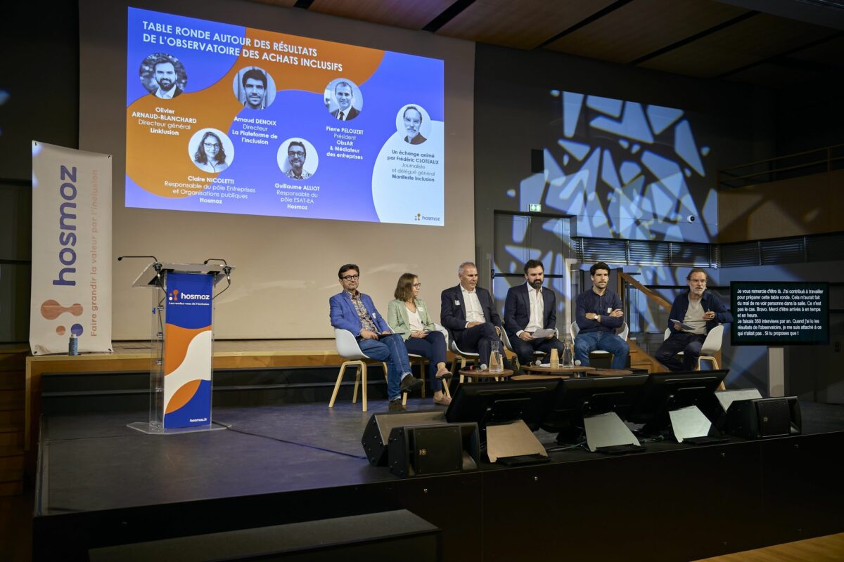 Table ronde autour des résultats de l’Observatoire des Achats Inclusifs 2025 - Photo @Hosmoz