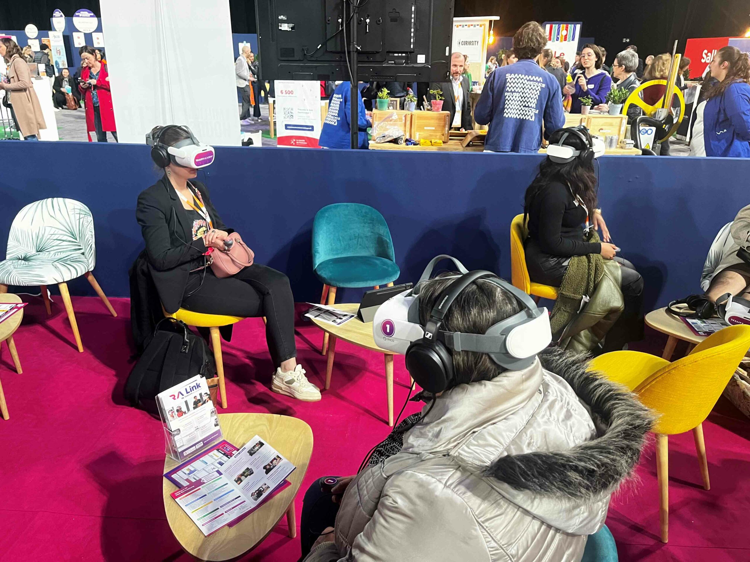 Animation de r&eacute;alit&eacute; virtuelle &agrave; l'Inclusiv'Day 2024
