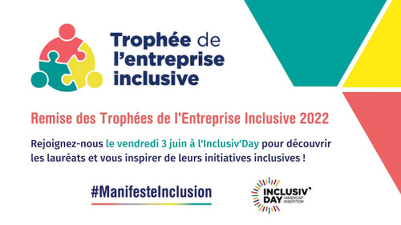 Illustration de Remise des Troph&eacute;es de l&rsquo;Entreprise Inclusive 2022